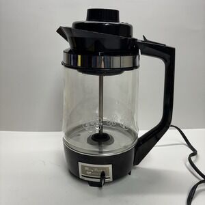 Vintage Proctor Silex Mary Proctor Percolator 10 Cup Coffee Maker Floral Print